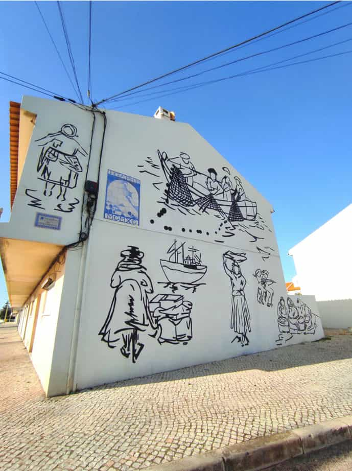 Arte urbana no Bairro Luís de Camões