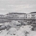 Foto preto e branco Peniche Antigo de Campo da Torre/Campo da República em 1912