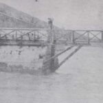 Foto preto e branco Peniche Antigo de Ponte Nova em inícios do século XX