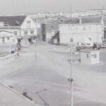 Foto preto e branco Peniche Antigo de Ribeira em 1993