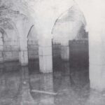 Foto preto e branco Peniche Antigo de Cisterna da Fortaleza no século XX