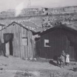 Foto preto e branco Peniche Antigo de Alto da Vela em 1951