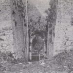 Foto preto e branco Peniche Antigo de Fonte do Rosário em 1912