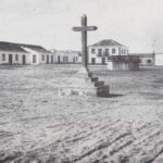 Foto preto e branco Peniche Antigo de Remédios em 1935