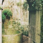Foto antiga de Peniche Antigo de Fonte do Rosário no século XX