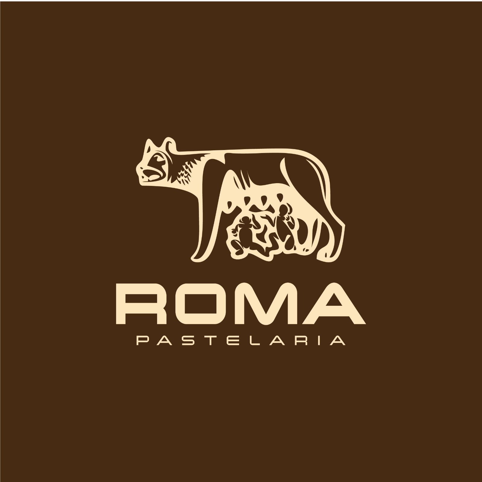 Logotipo da Pastelaria Roma de Peniche